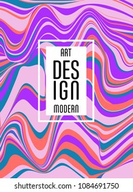 Vector frame for text Modern Art graphics for hipsters. Applicable for placards, brochures, posters, covers and banners.