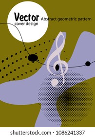 Vector frame for text Modern Art graphics for hipsters. Applicable for placards, brochures, posters, covers and banners.