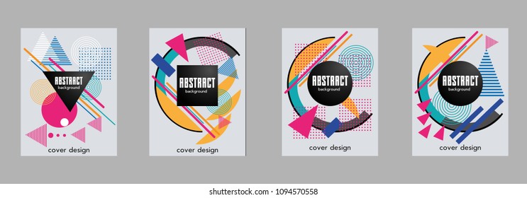 Vector frame for text Modern Art graphics for hipsters. Applicable for placards, brochures, posters, covers and banners.