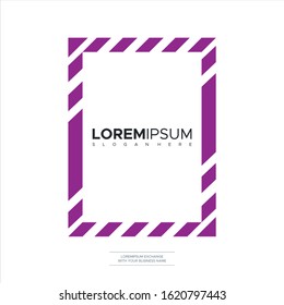 Vector frame for text Modern Art graphics for hipsters . dynamic frame stylish geometric. element for design business cards, invitations, gift cards, flyers and brochures Symbols, Icon Vecto