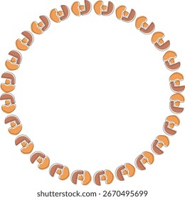 Quadro vetorial para texto. Gráficos de arte moderna para hipsters. Quadro vazio geométrico com estilo colorido