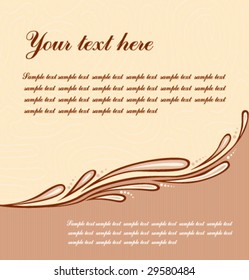 Vector frame for your text