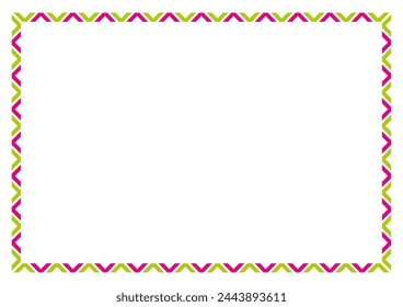 Vector frame for your text, photos or invitations, border frame design template. Elegant frame for certificate, diploma, voucher. vector frame with a ribbon