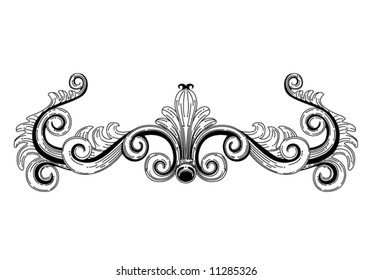 Vector Framed Ornaments - Detailed