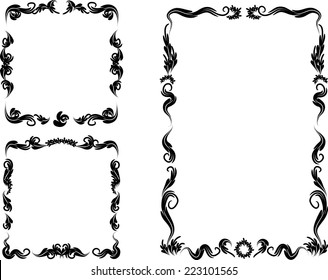vector frames