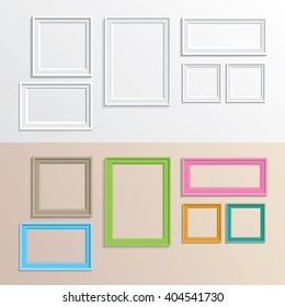 Vector Frames Stock Vector (Royalty Free) 404541730 | Shutterstock