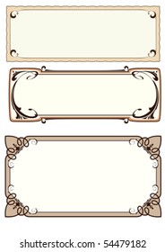 vector frames