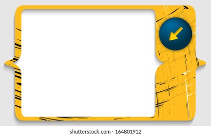 vector frames for any text with pointer