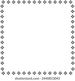 vector frames black on a white background.