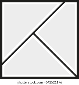 Vector frames photo collage