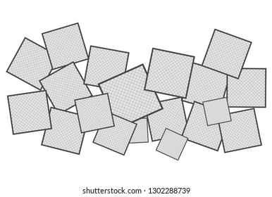 Vector frames photo collage Vector illustration EPS10
