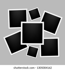 Vector frames photo collage Vector illustration EPS10
