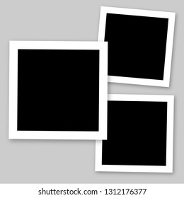 Vector frames photo collage Vector illustration EPS10
