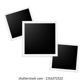 Vector frames photo collage Vector illustration EPS10 