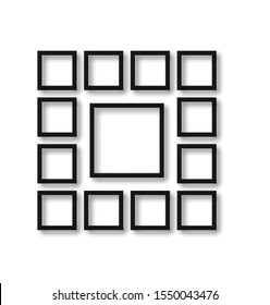 Vector frames for photo or pictures.