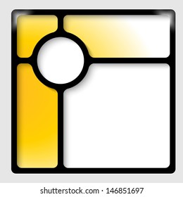 vector frames for text
