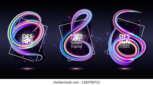 Vector framework for text. Modern graphics for hipsters. abstraction, splashes of paint on the background. an element of design of business cards, invitations, gift cards, leaflets and brochures.