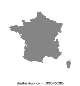 Vector France map