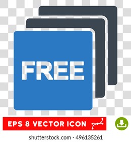 Vector Free EPS vector pictogram. Illustration style is flat iconic bicolor smooth blue symbol on a transparent background.