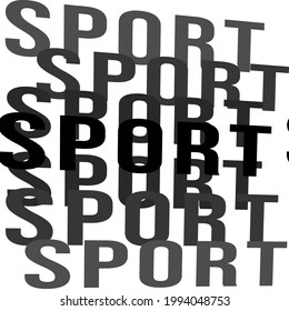 Vector free pattern text nlack