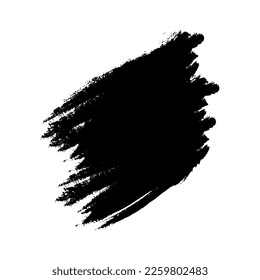 El pincel de vectores de mano libre se pinchó sobre fondo blanco. Elementos para el diseño gráfico.