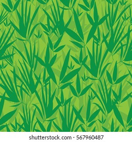 Vector Fresh Green Asian bamboo Kimono Seamless Pattern Background. Great for elegant gray texture fabric, cards, wedding invitations, wallpaper.