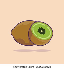 Vector fresh Illustration Fruit Editable