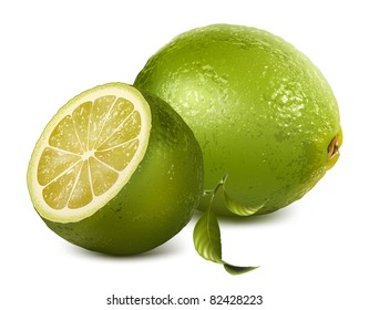 Vector fresh lime