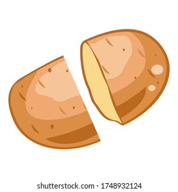 
Vektorfrische Pflanzkartoffelgrafik