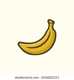 vector of fresh yellow banana fruit