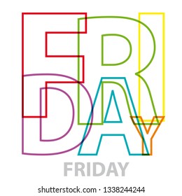 Vector friday. Broken text