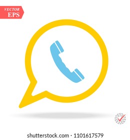 Vector friendly discussing messaging on smartphone in flat style. Boy and girl messaging use phone illustration eps10