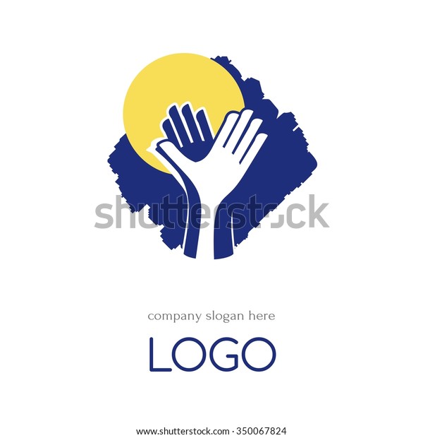 Vector Friendship Icon Bird Hand Business Stock Vector Royalty Free