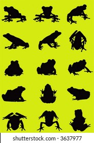 vector frogs