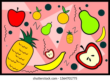 VECTOR OF FRUIT