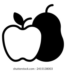 Vector fruit Grocery object illustration