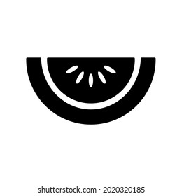 Vector Fruit Silhouettes. Fruit isolated. 