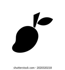 Vector Fruit Silhouettes. Fruit isolated. 