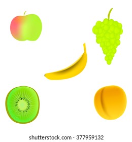Vector Fruits.