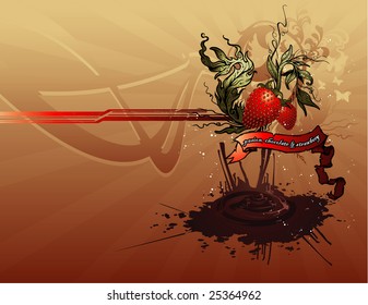 vector fruits design