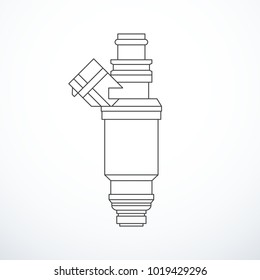 Vector Fuel Injector Isolated