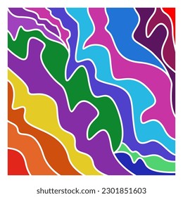 vector full color abstract begraound design that can be used for background templates