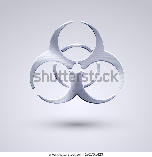 Vector Full Metal Icon On Blue Stock Vector (Royalty Free) 162701423