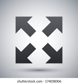 Vector full screen icon