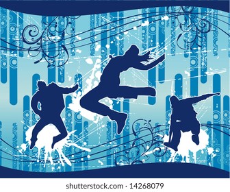 vector fun people illustration