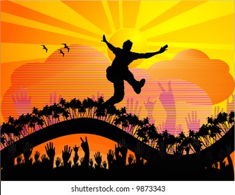 vector fun people illustration