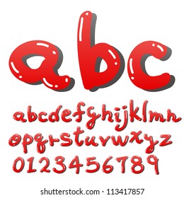 vector funny font
