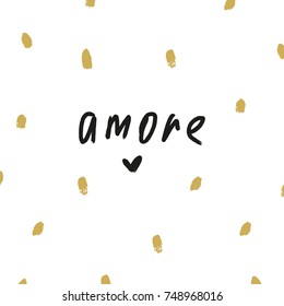Vector funny hand drawn inscription and pattern. Poster, postcard, sticker, print, element for design and other.