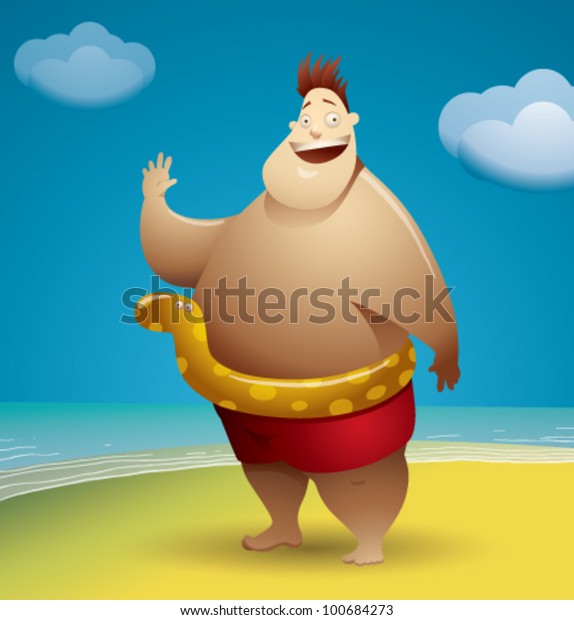 Lustige bilder dicker mann