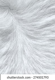 Vector - fur pale background.